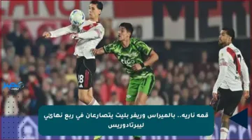 قمة نارية.. بالميراس وريفر بليت يتصارعان في ربع نهائي ليبرتادوريس